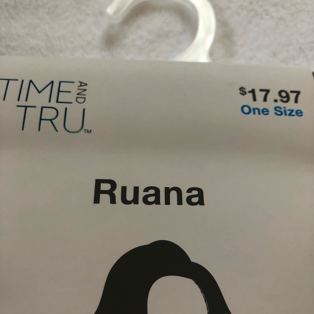 🌺🌼NWT Time and Tru Ruana Ribbed Multi-Wear Wrap - Picture 3 of 7